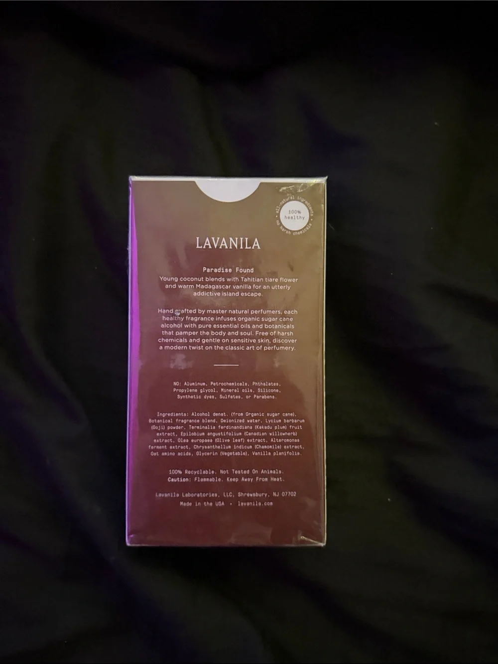 Lavanila Vanilla Coconut The Healthy Fragrance - Vanilla Coconut (White)